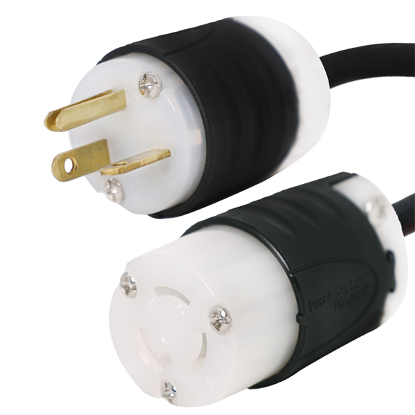 6-20P to L6-15R Plug Adapter Power Cord