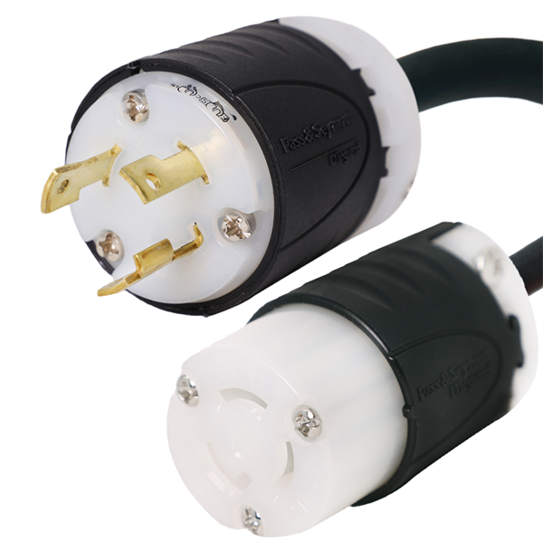 L5-30P to L5-15R Plug Adapter Power Cord