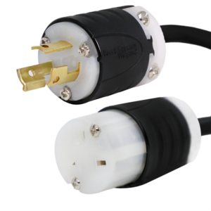 L6-15P to 6-20R Plug Adapter Power Cord