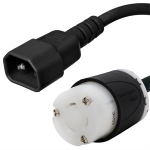C14 to L5-20R Plug Adapter Power Cord