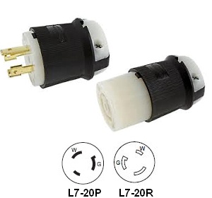 NEMA L7-20 Extension Cords