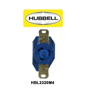 Blue Locking Receptacle L6-20 (Single)