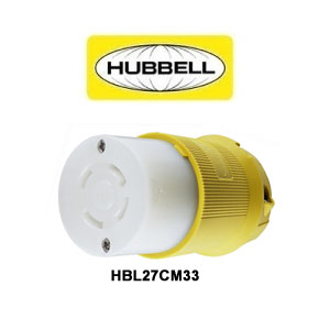 L16-30 corrosion resistant yellow connector