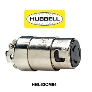 Metallic CS6364 50 amp 125/250 volt connector