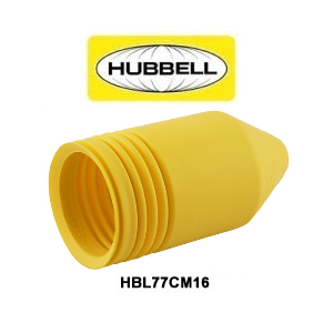 Boot Cover for 50A Twist-Lock® Plug (Yellow)(CA-STD)