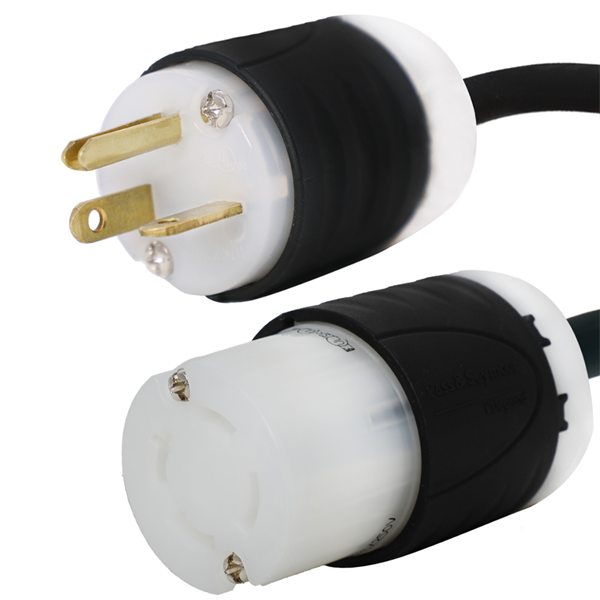 6-20P to L14-20R Plug Adapter Power Cord