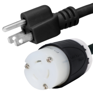 5-15P to L6-20R Plug Adapter Power Cord