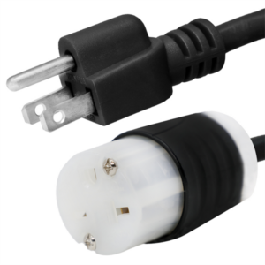 5-15P to 6-20R Plug Adapter Power Cord