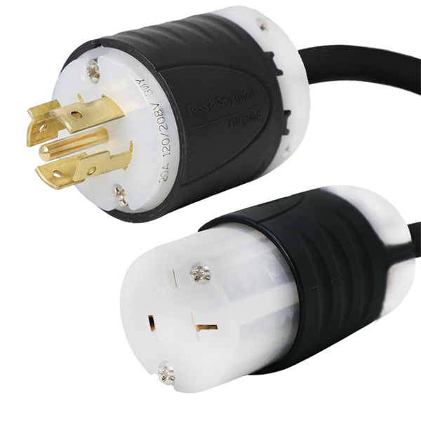 L21-20P to 5-20R Plug Adapter Power Cord