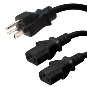 5-20P to 2x C13 Splitter Power Cords