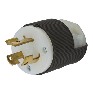 Hubbell L6-15P Twist-Lock® Male Plug rated for 15A/250V