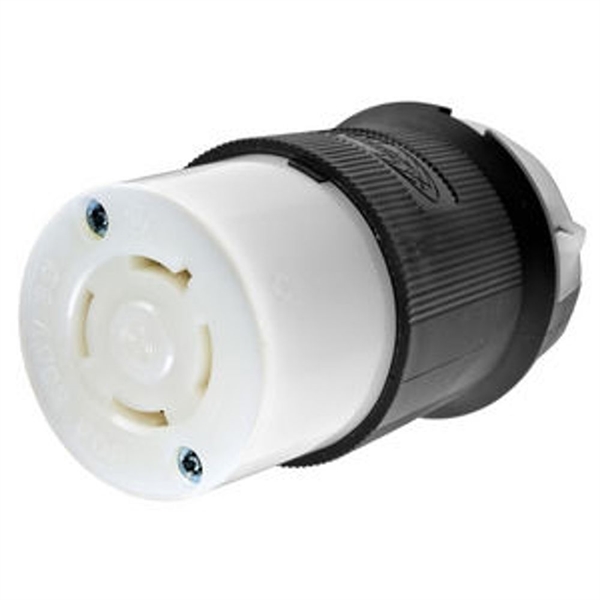 Hubbell L17-30R Twist-Lock® Connector Rated for 30A/3Ø 600V