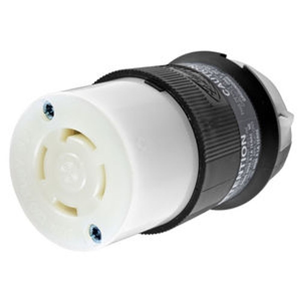 Hubbell L18-30R Twist-Lock® Connector Rated for 30A/3ØY 120/208V