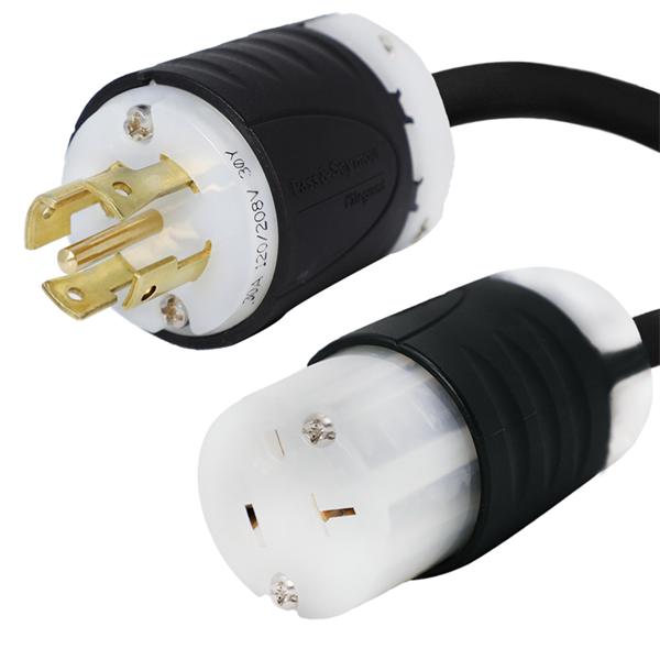 L21-30P to 5-20R Plug Adapter Power Cord