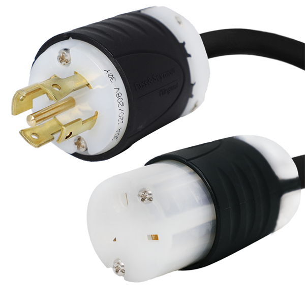 L21-30P to 6-20R Plug Adapter Power Cord