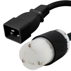 C20 to L5-30R Plug Adapter Power Cord