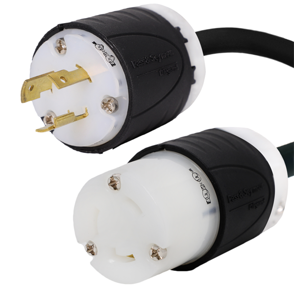 L5-20P to L6-30R Plug Adapter Power Cord