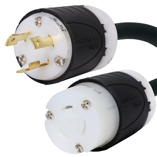 L5-30P to L6-20R Plug Adapter Power Cord