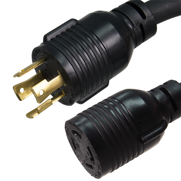 L14-30 Extension Cords, 30A, 125/250V, 10/4 SJT