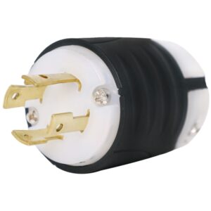 Pass and Seymour NEMA L16-20P L1620P 20A, 480V, Three Phase Plug