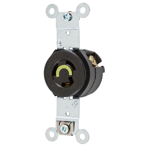 Hubbell HBL4710 L5-15R Twist-Lock Receptacle