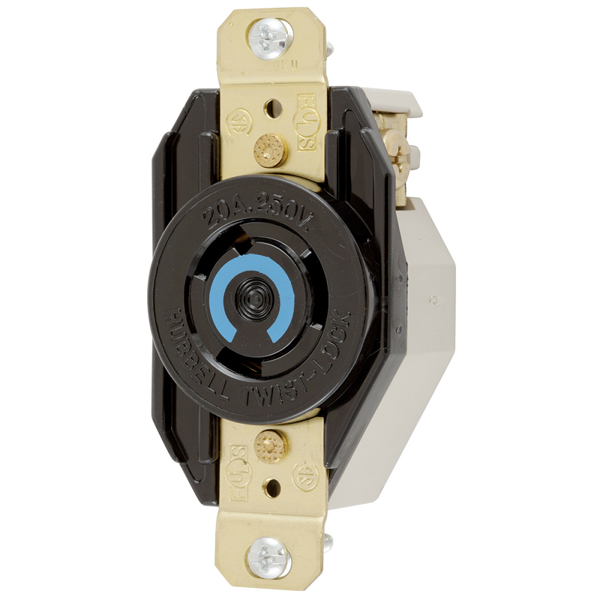 Hubbell HBL2320 L6-20R Twist-Lock Receptacle