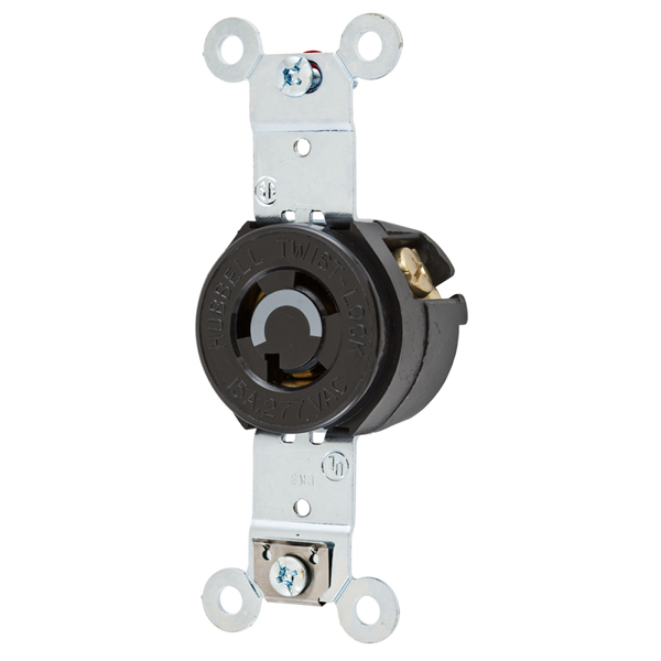 Hubbell HBL4760 L7-15R Twist-Lock Receptacle