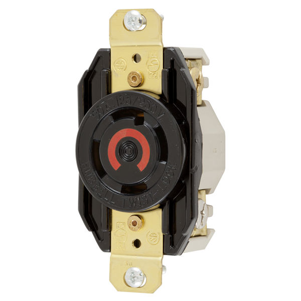 Hubbell HBL2710 L14-30R Twist-Lock® Receptacle Rated for 30A 125/250V