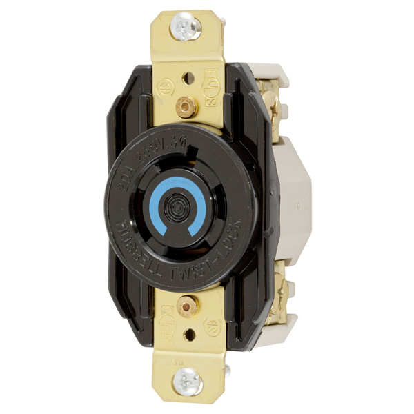 Hubbell HBL2420 L15-20R Twist-Lock Receptacle