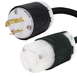 L6-20P to L6-15R Plug Adapter Power Cord