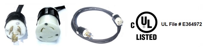 l5-15 power cables UL Listed